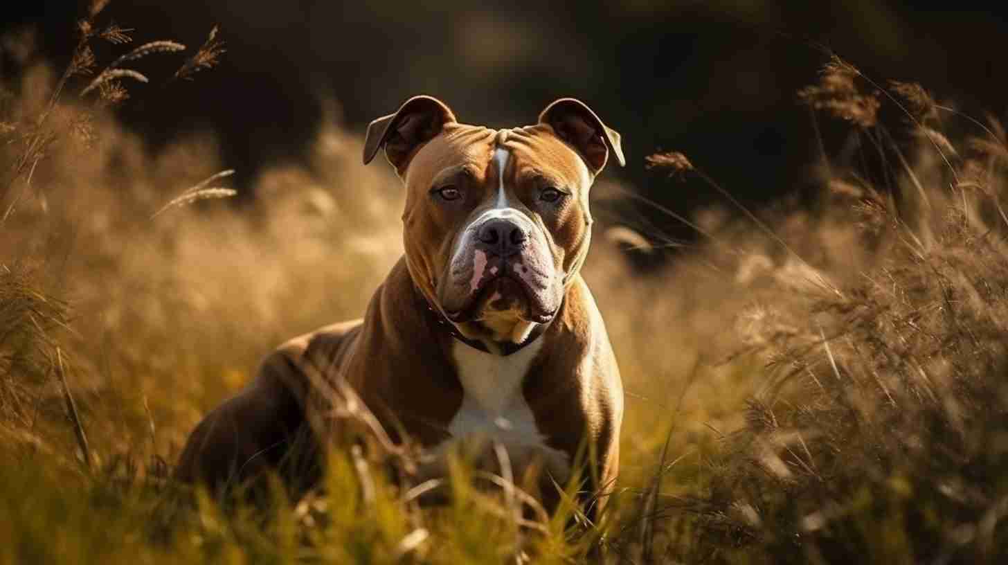 What are the signs of a pitbull having a heart attack?